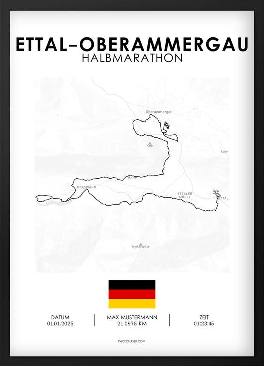 Ettal-Oberammergau (Halbmarathon / Panoramalauf / Wellneslauf)