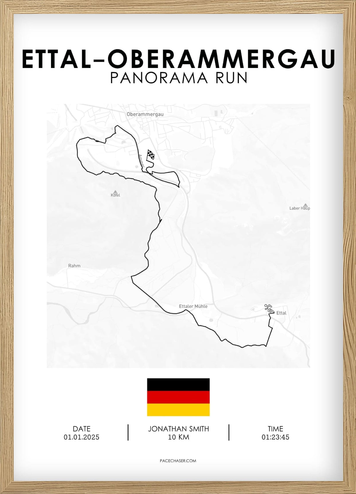 Ettal-Oberammergau (Halbmarathon / Panoramalauf / Wellneslauf)