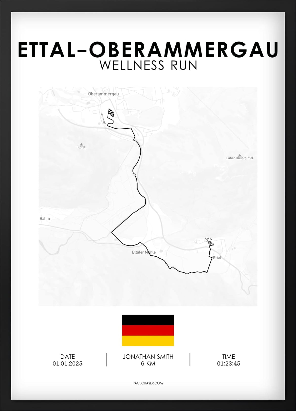 Ettal-Oberammergau (Halbmarathon / Panoramalauf / Wellneslauf)