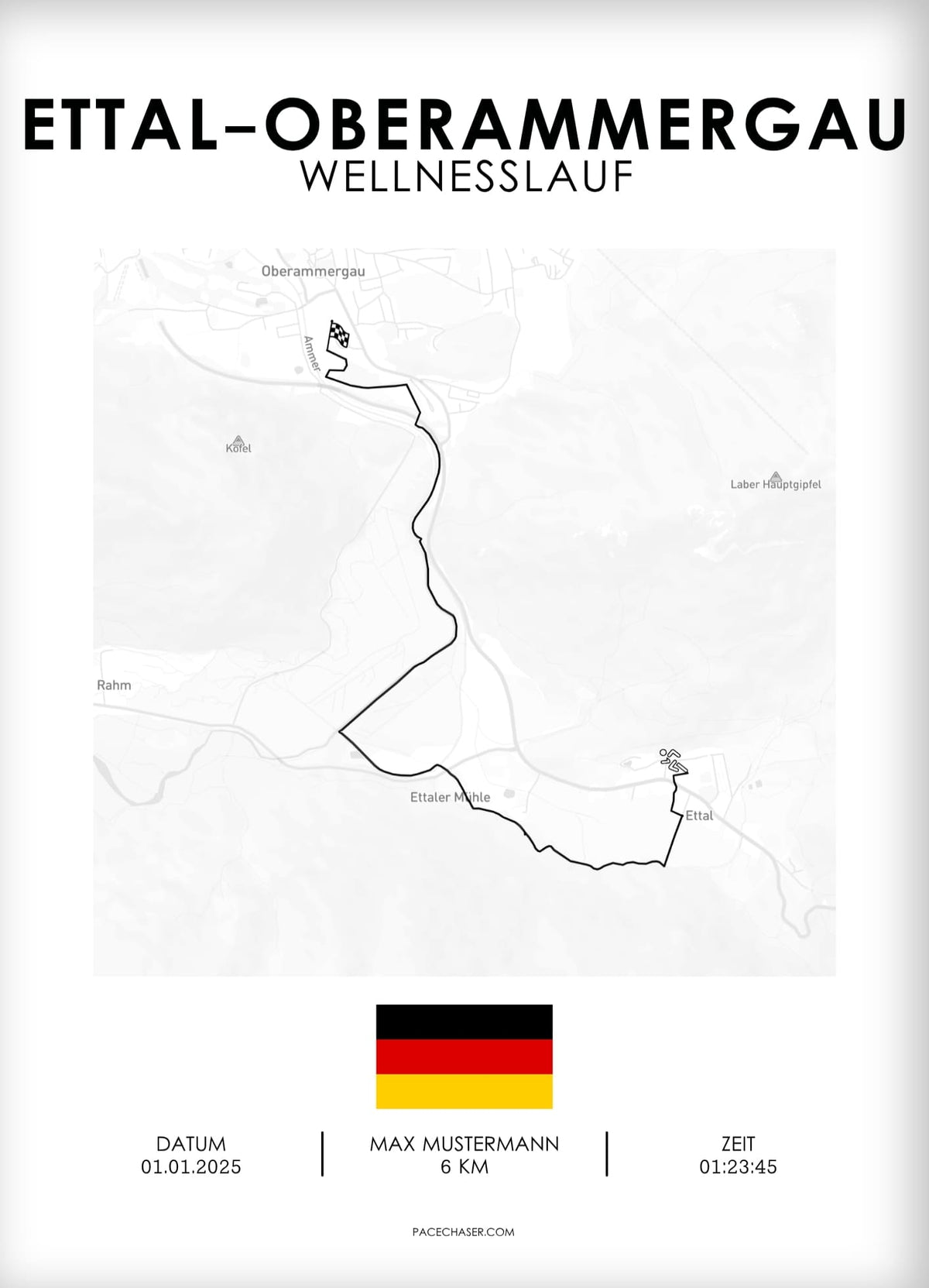 Ettal-Oberammergau (Halbmarathon / Panoramalauf / Wellneslauf)