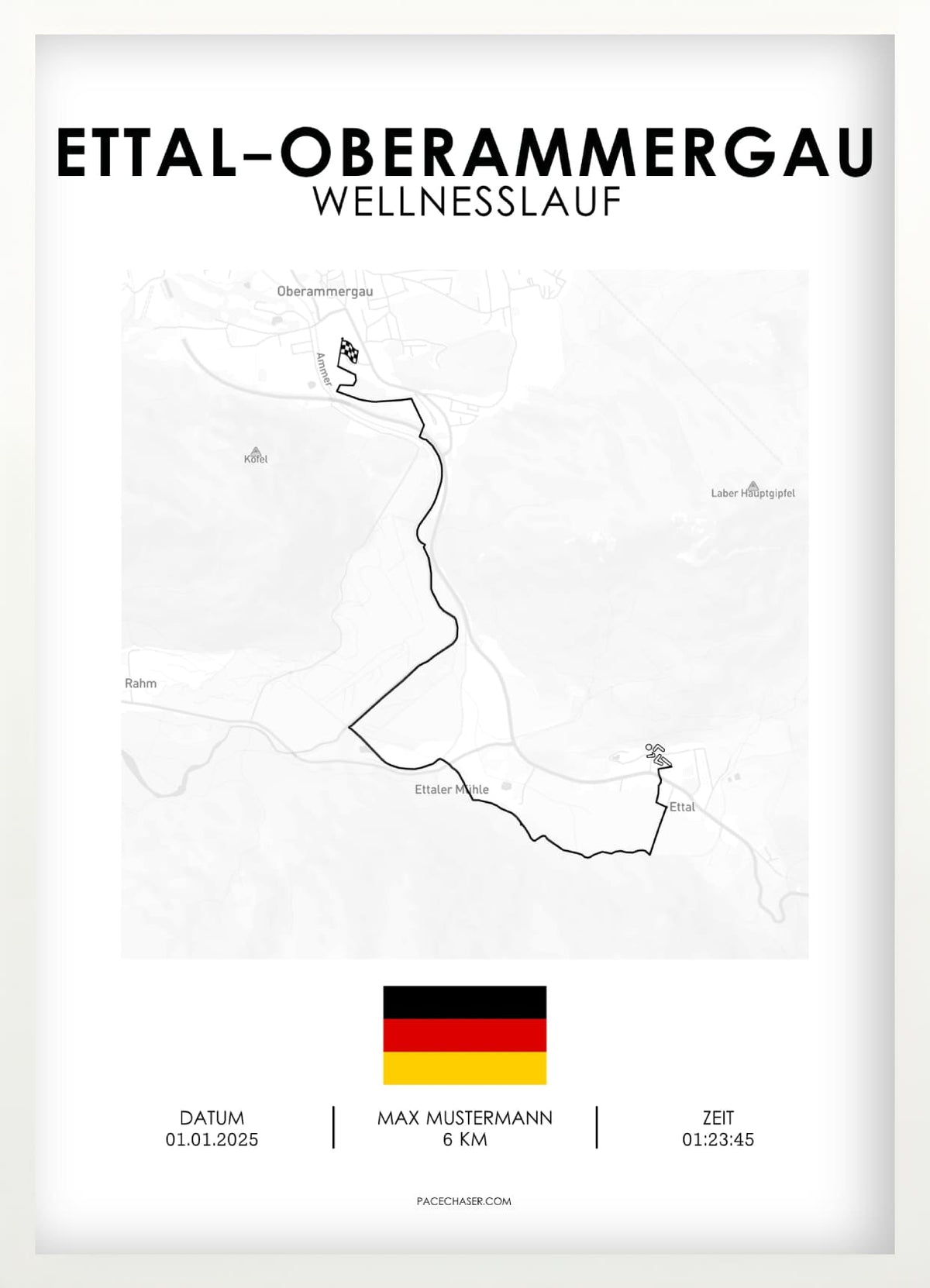 Ettal-Oberammergau (Halbmarathon / Panoramalauf / Wellneslauf)