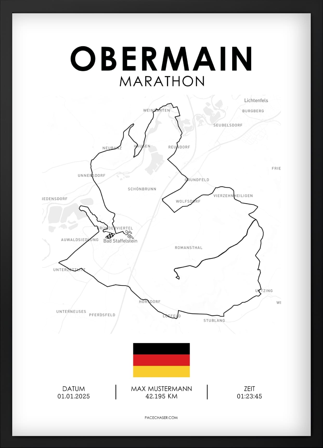 Marathon Obermain Poster