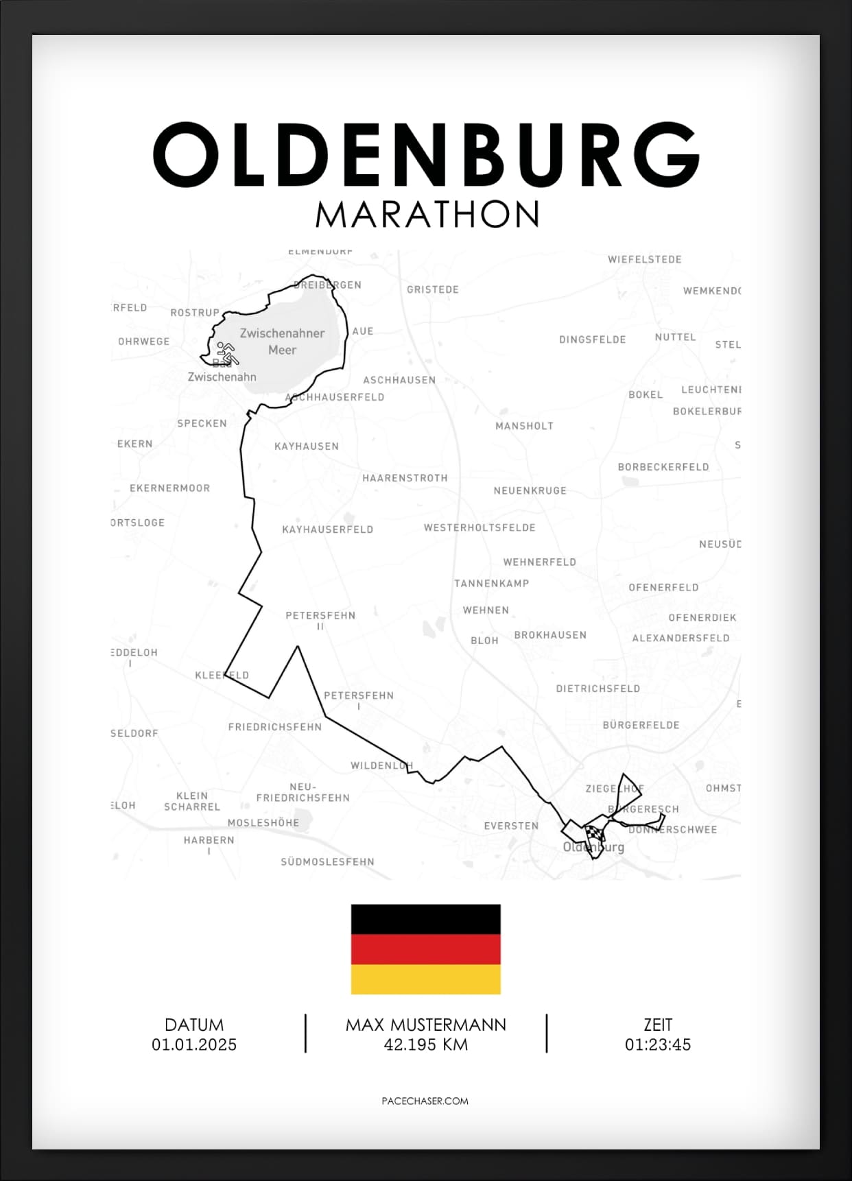 Marathon Oldenburg Poster - ab 2025
