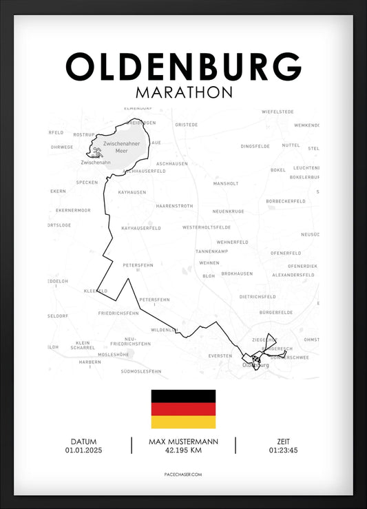 Marathon Oldenburg Poster - ab 2025