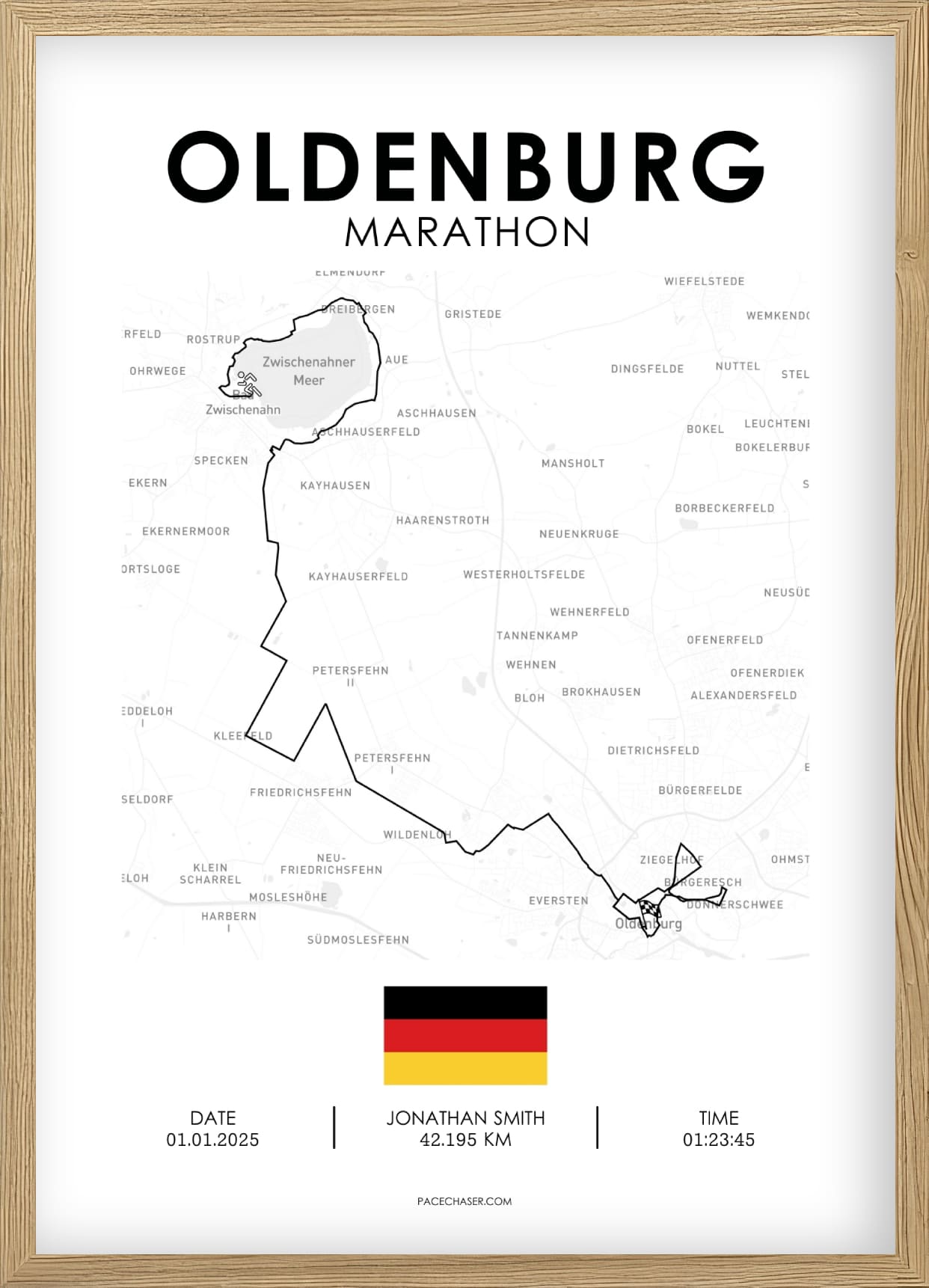 Marathon Oldenburg Poster - ab 2025