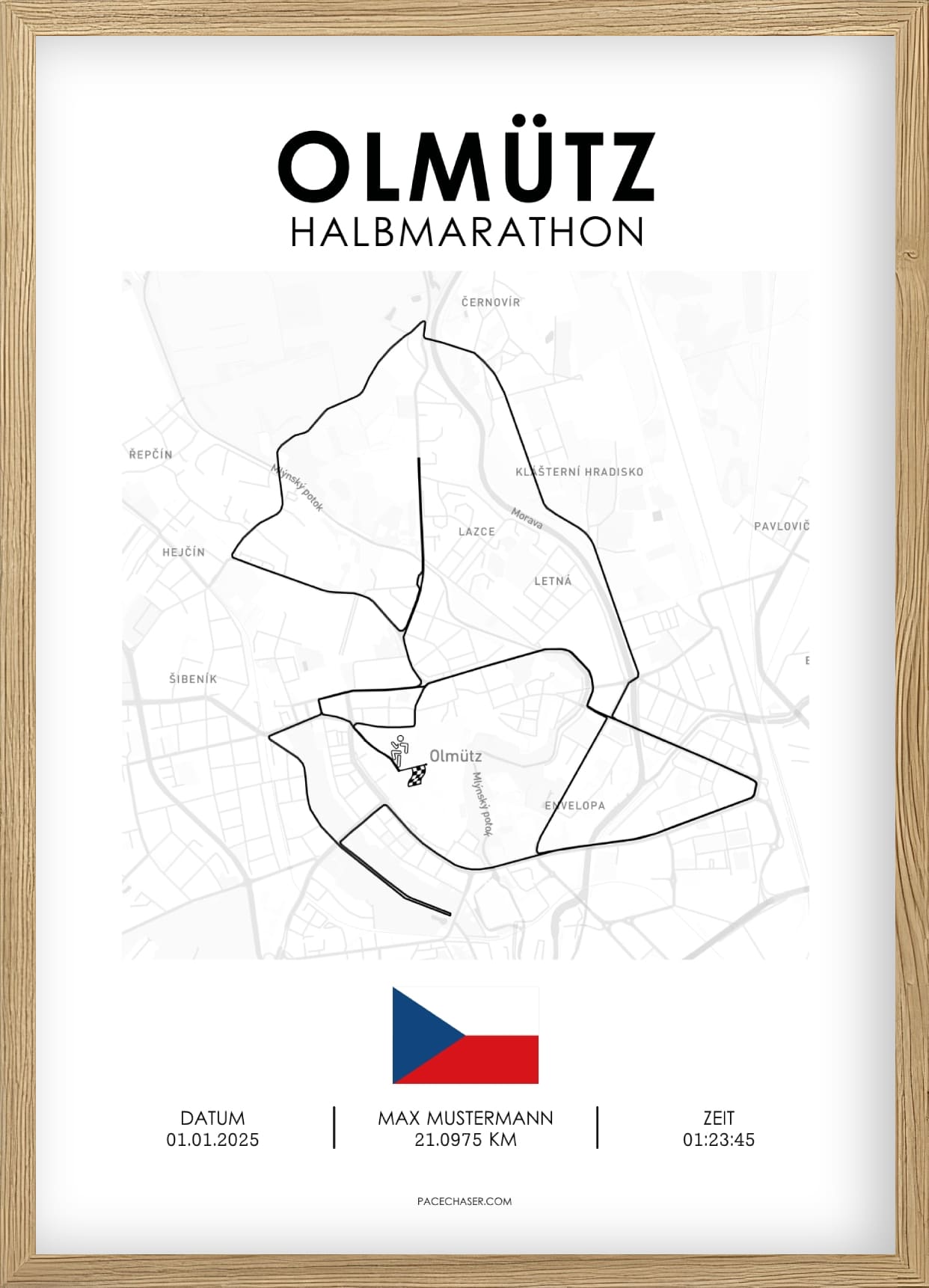 Olomouc Halbmarathon Poster