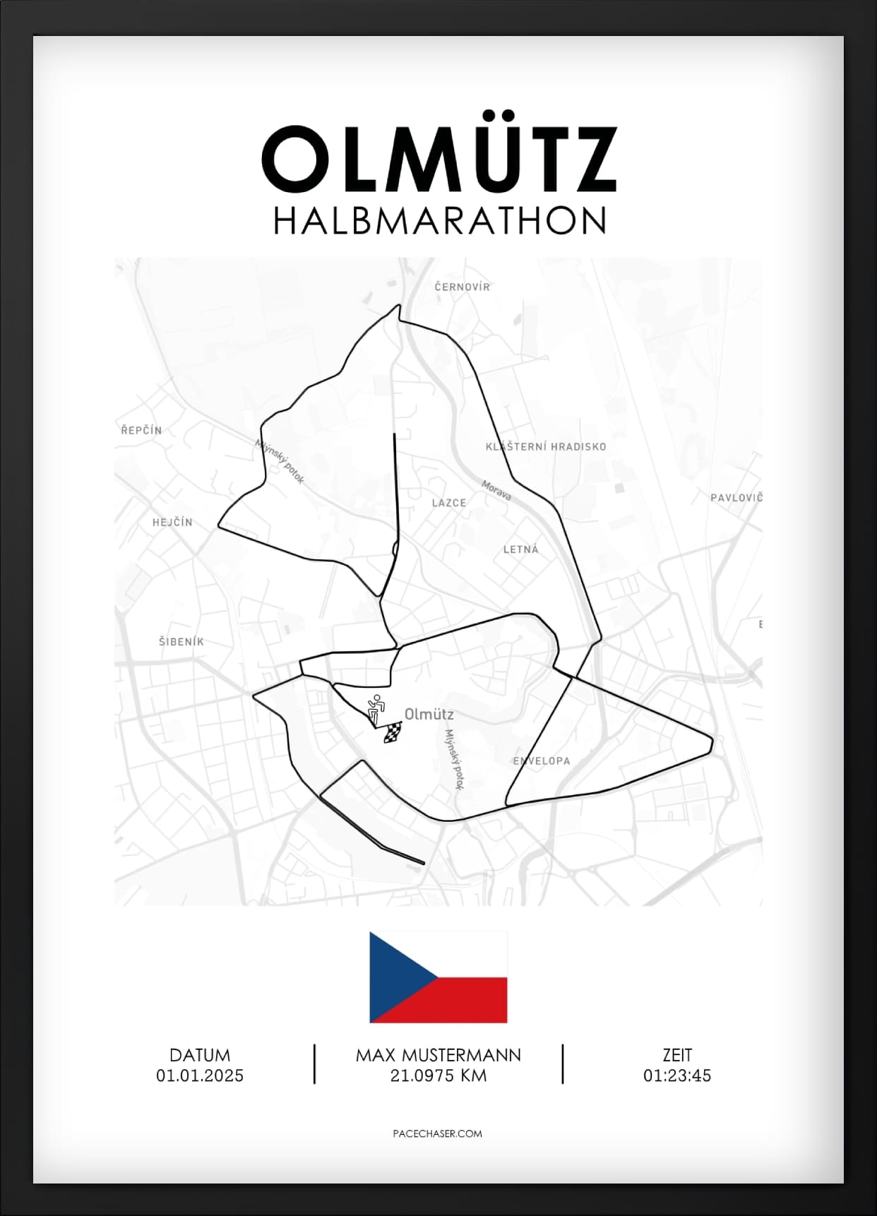 Olomouc Halbmarathon Poster
