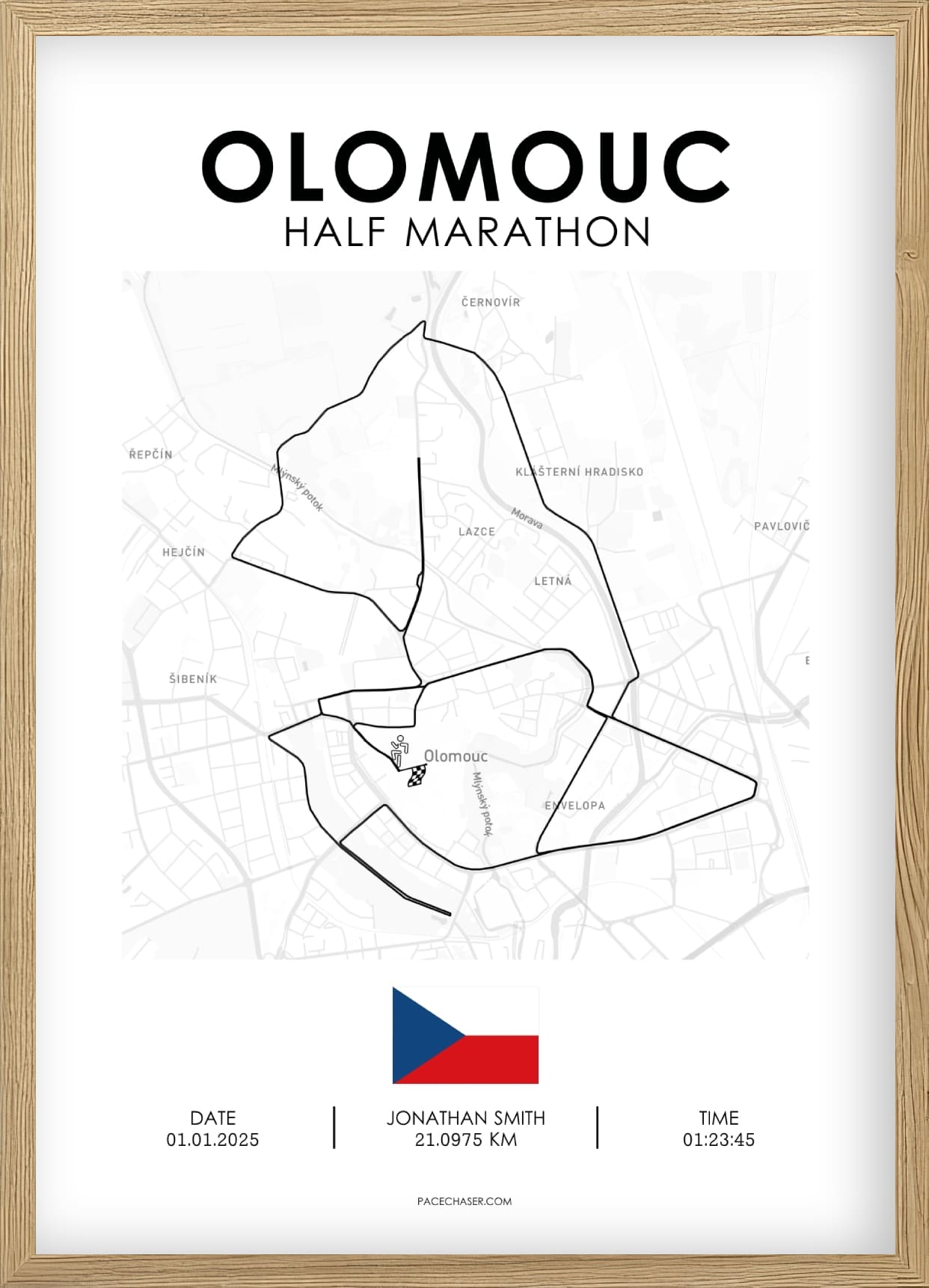 Olomouc Halbmarathon Poster