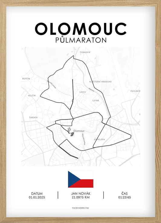 Olomouc Halbmarathon Poster