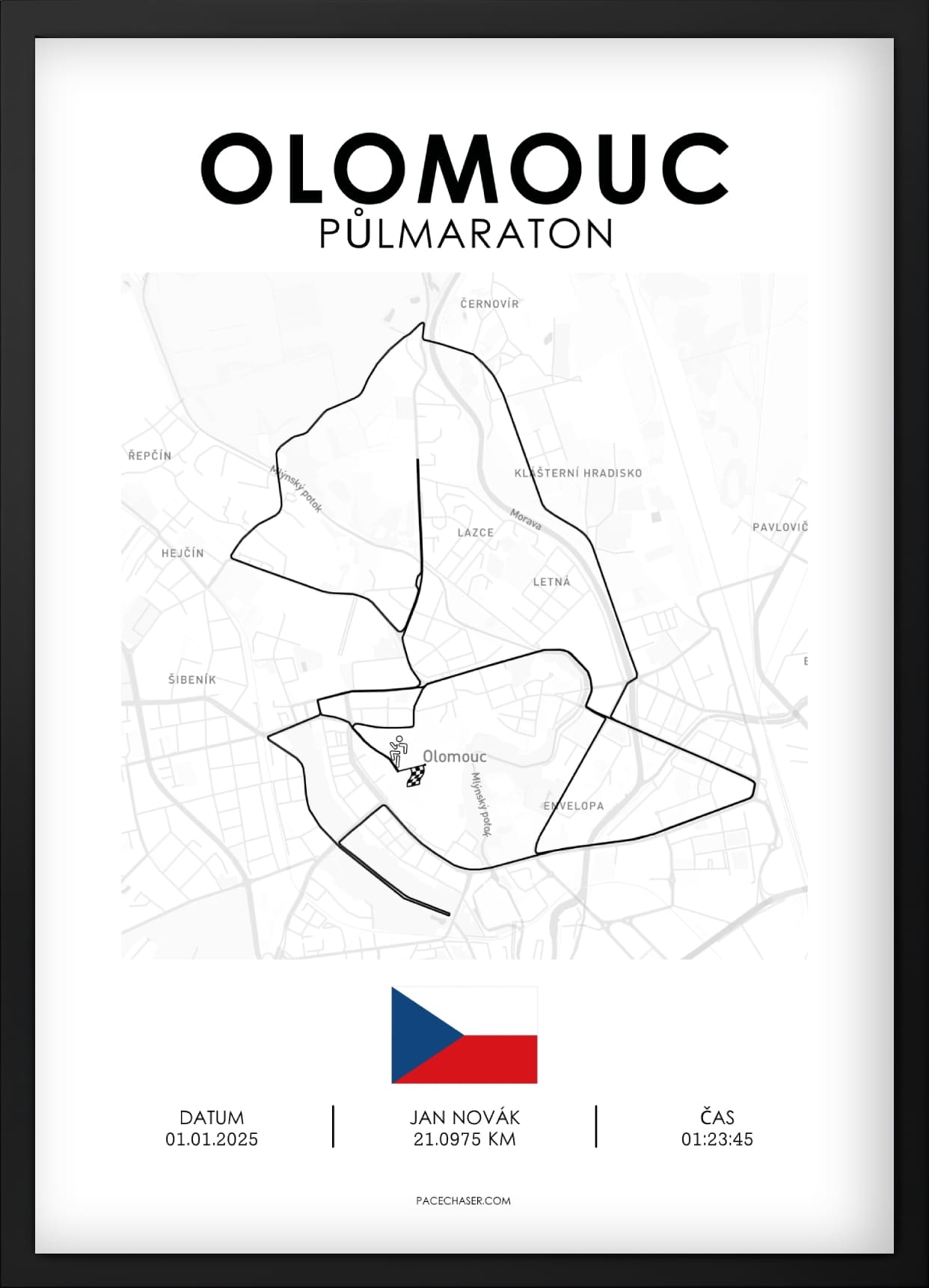 Olomouc Halbmarathon Poster