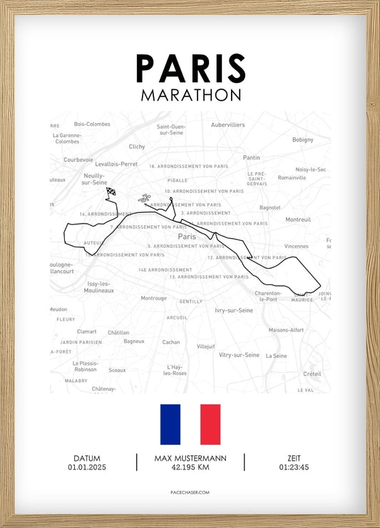 Marathon Paris Poster (ab 2026)