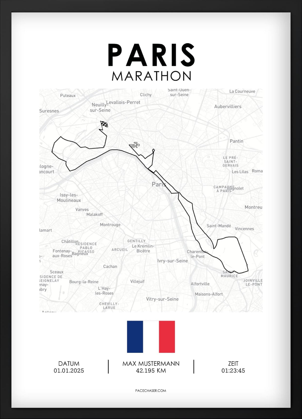 Marathon Paris Poster (bis 2025)
