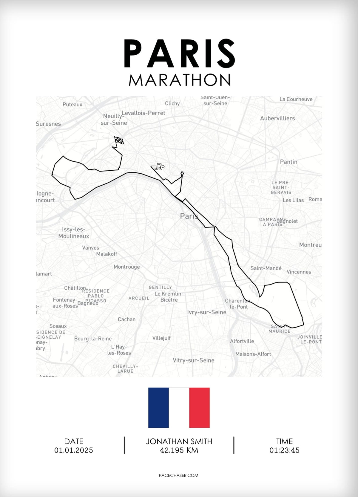 Marathon Paris Poster (bis 2025)