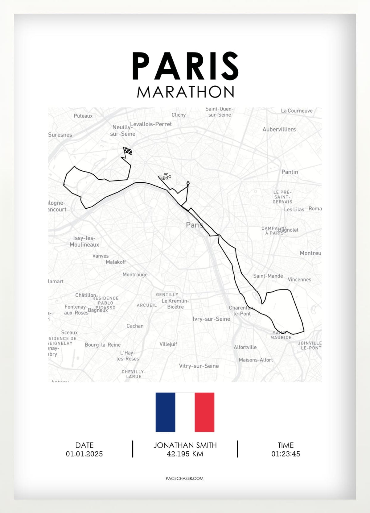 Marathon Paris Poster (bis 2025)
