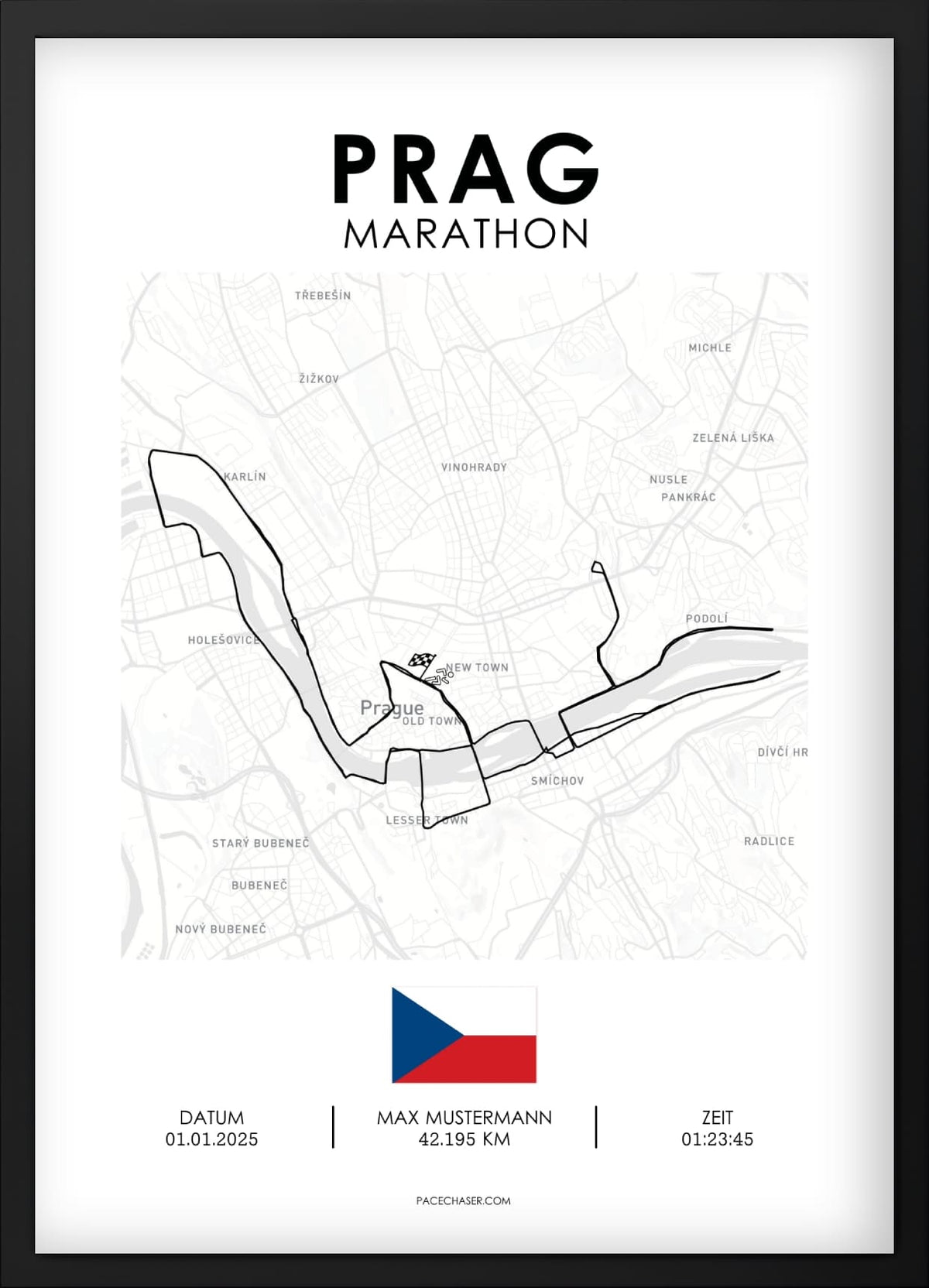 Marathon Prag Poster