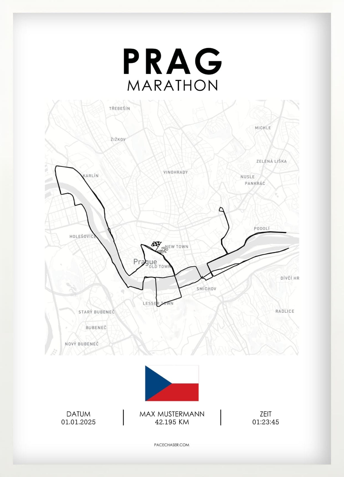 Marathon Prag Poster