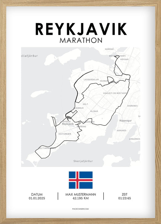 Marathon Reykjavik Poster