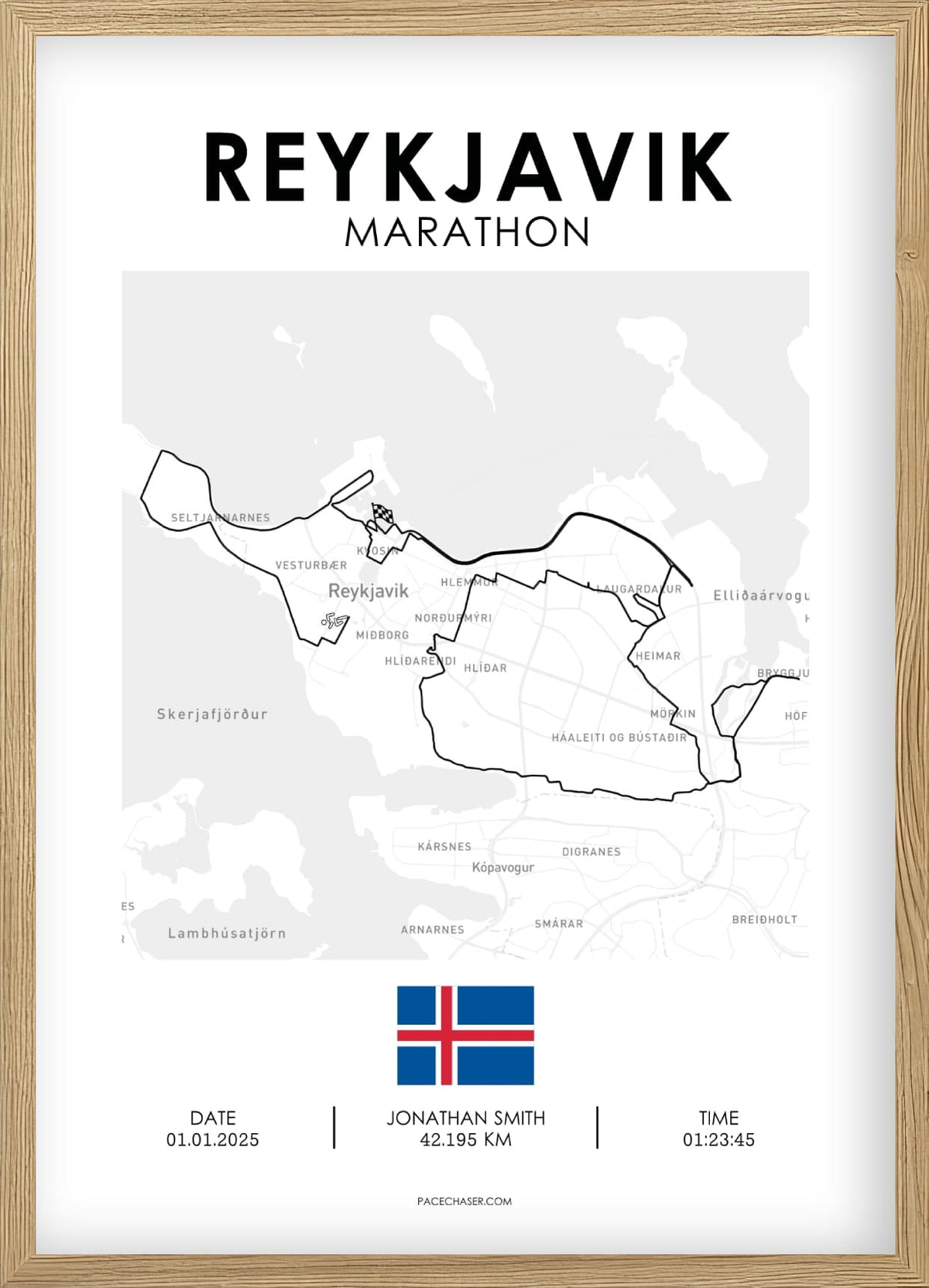 Marathon Reykjavik Poster