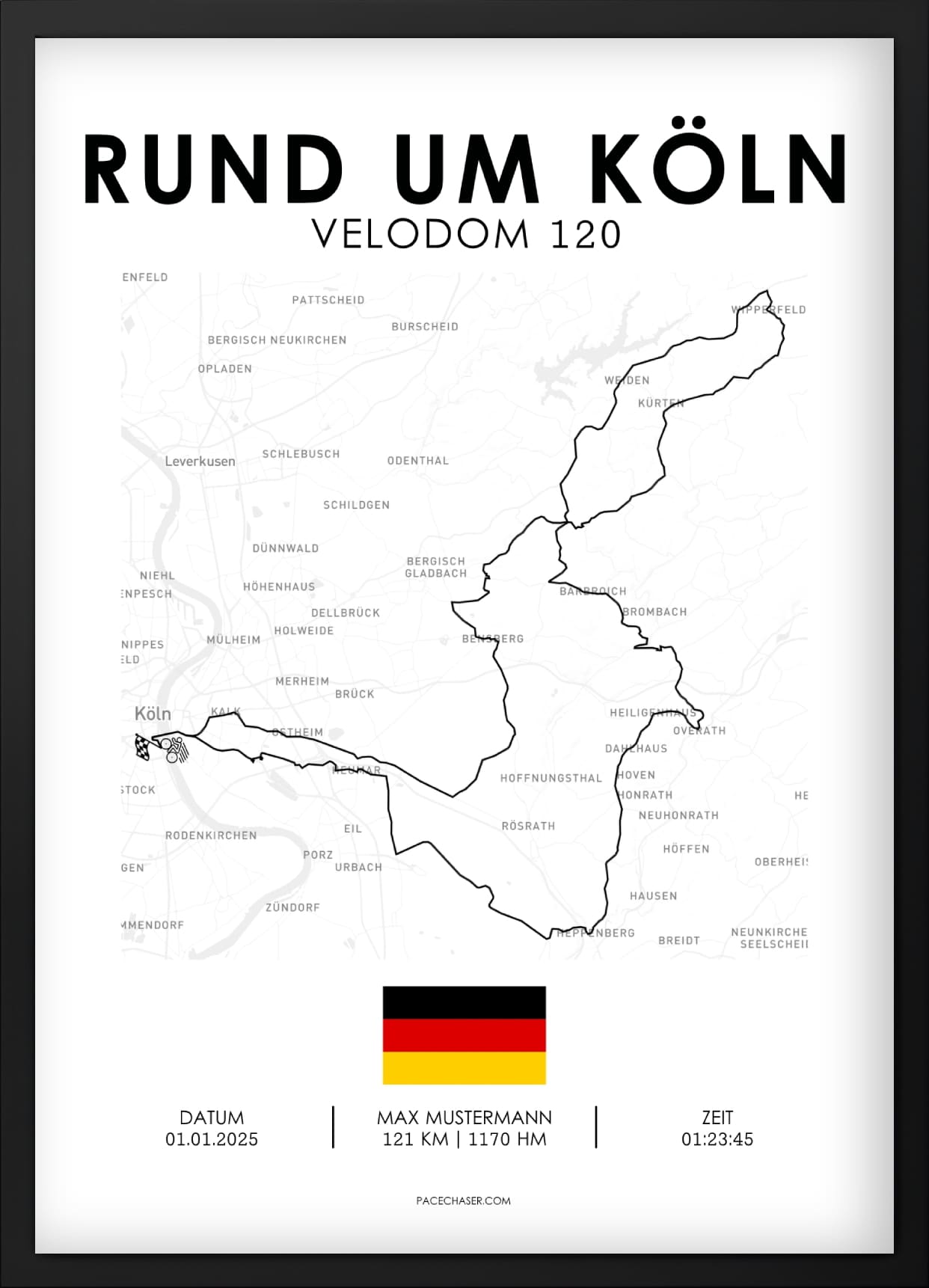 Rund um Köln Poster (Radrennen)