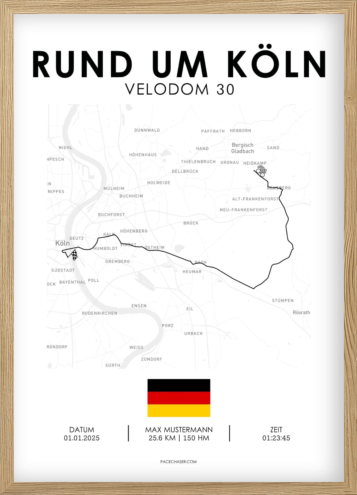 Rund um Köln Poster (Radrennen)