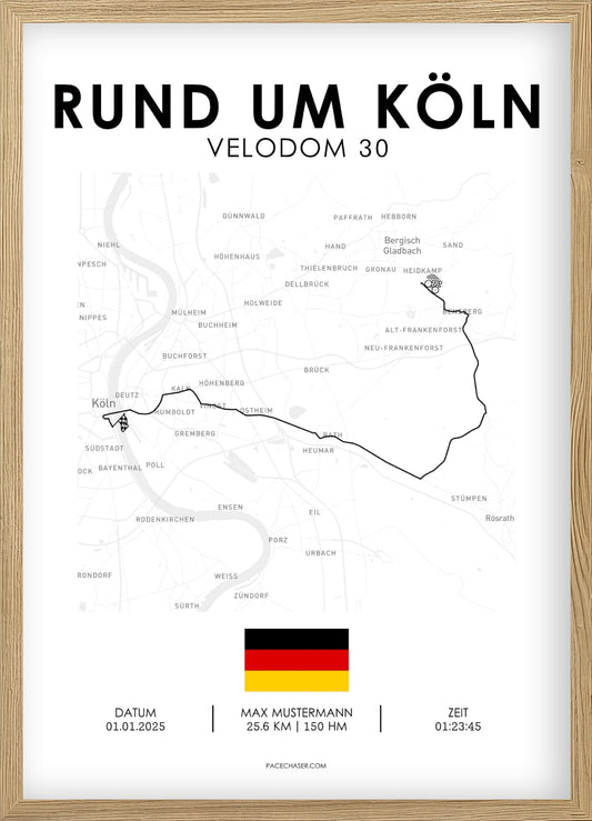 Rund um Köln Poster (Radrennen)