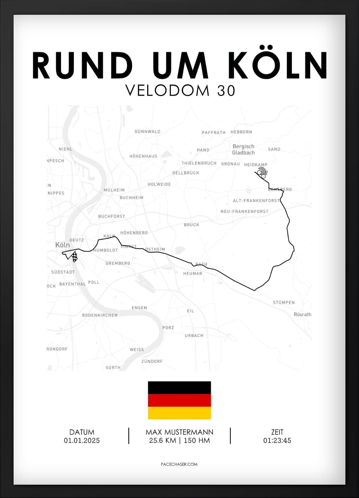 Rund um Köln Poster (Radrennen)