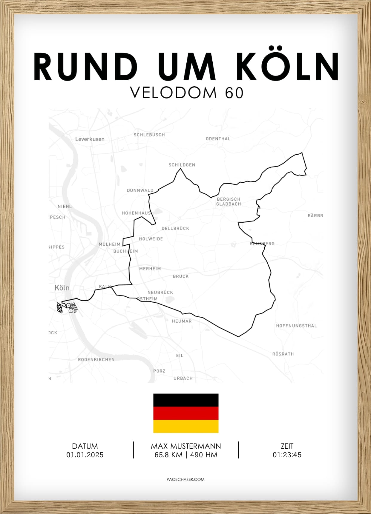 Rund um Köln Poster (Radrennen)