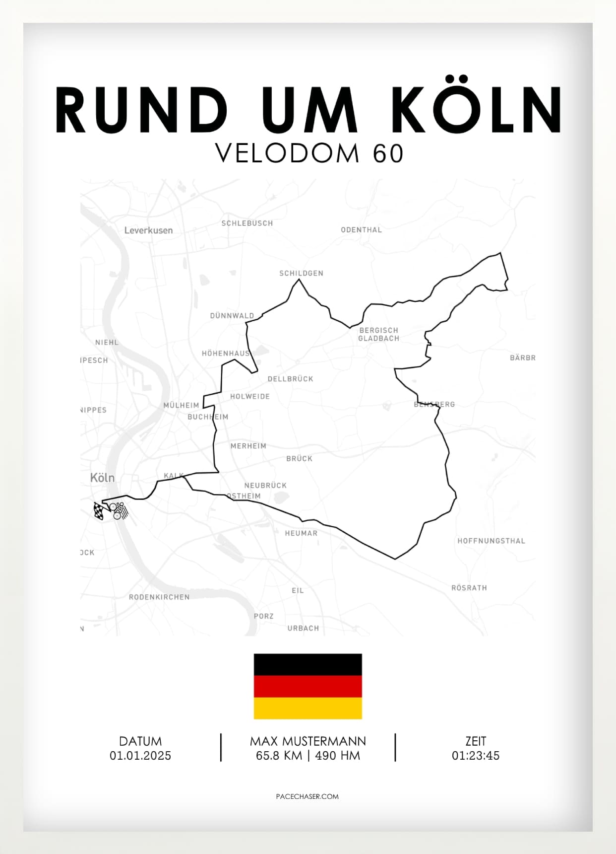 Rund um Köln Poster (Radrennen)
