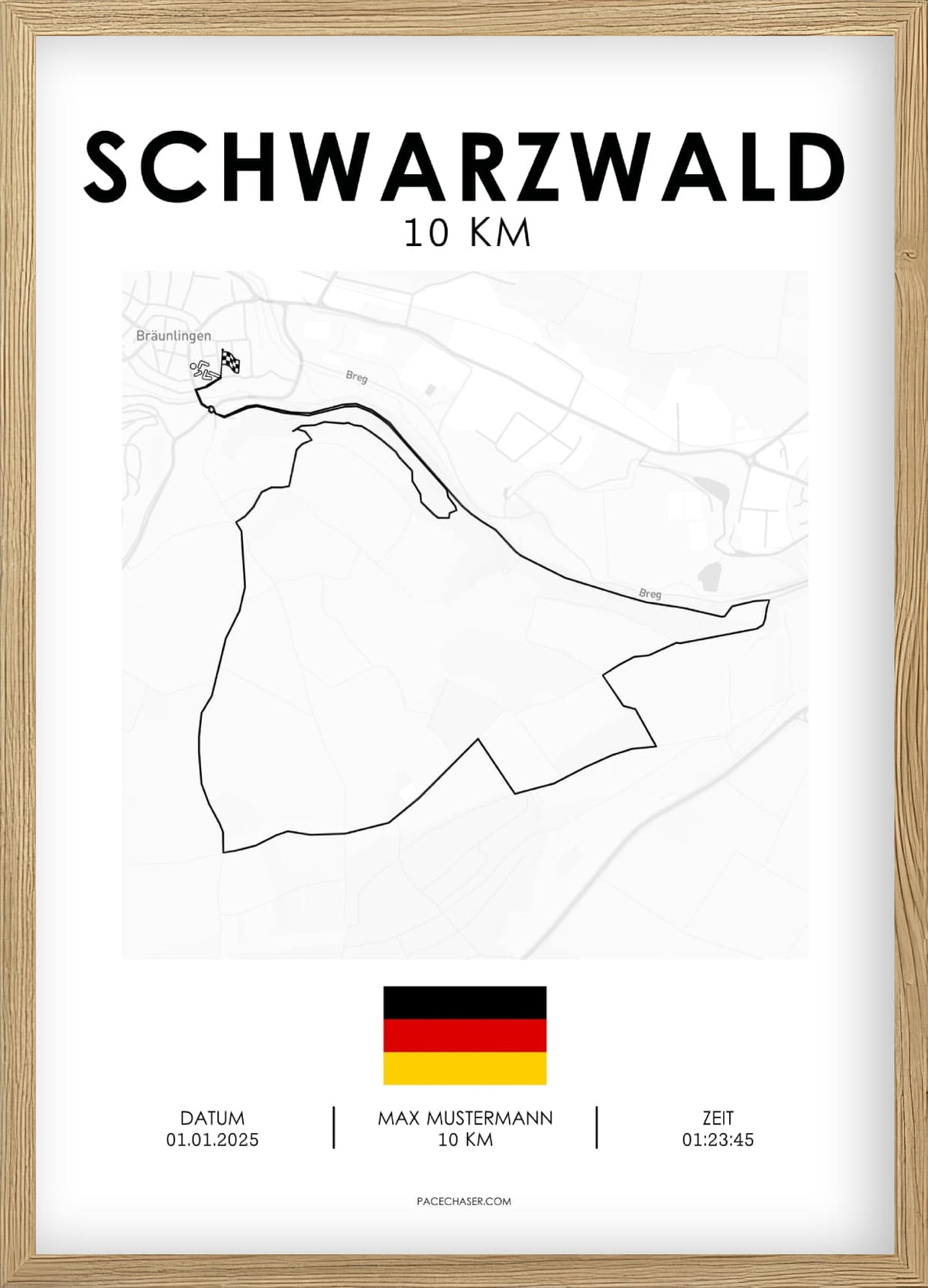 10 km Schwarzwald Poster