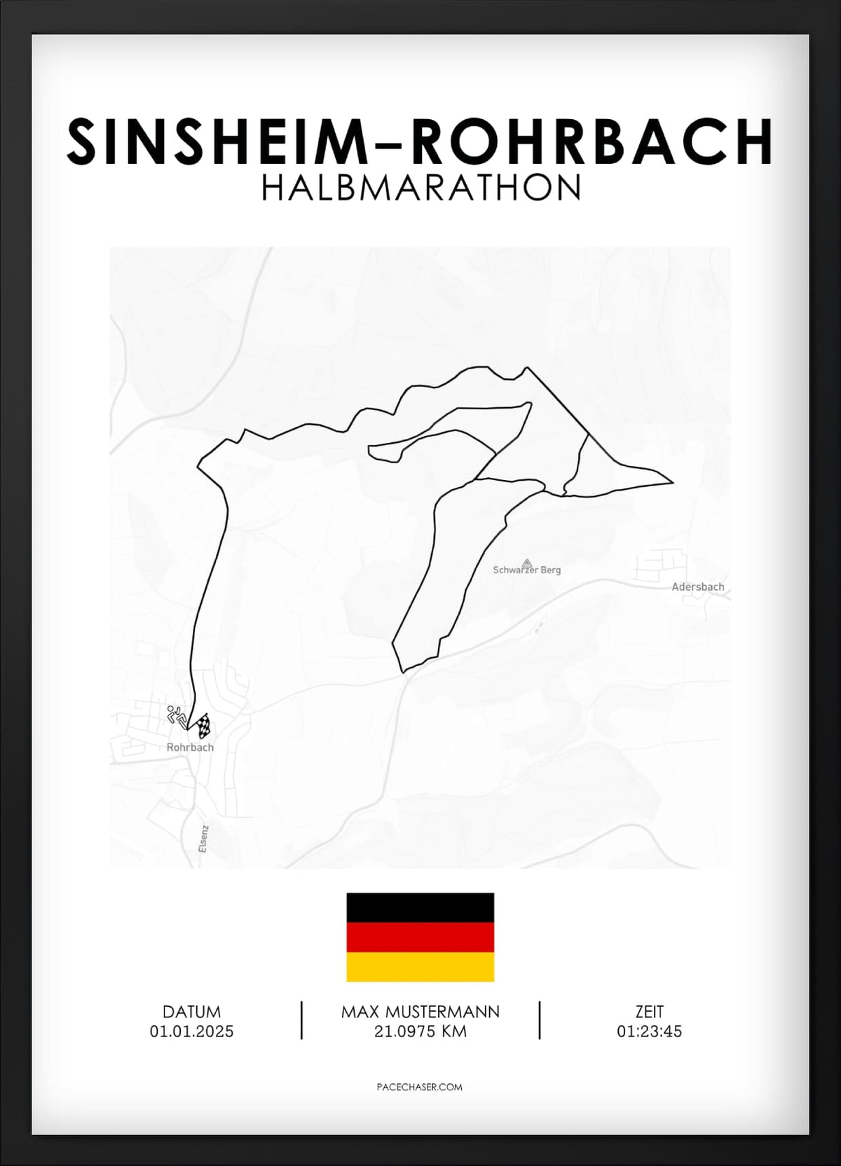 Sinsheim-Rohrbach (Marathon/ Halbmarathon / Der Klassiker / Einstiegslauf)