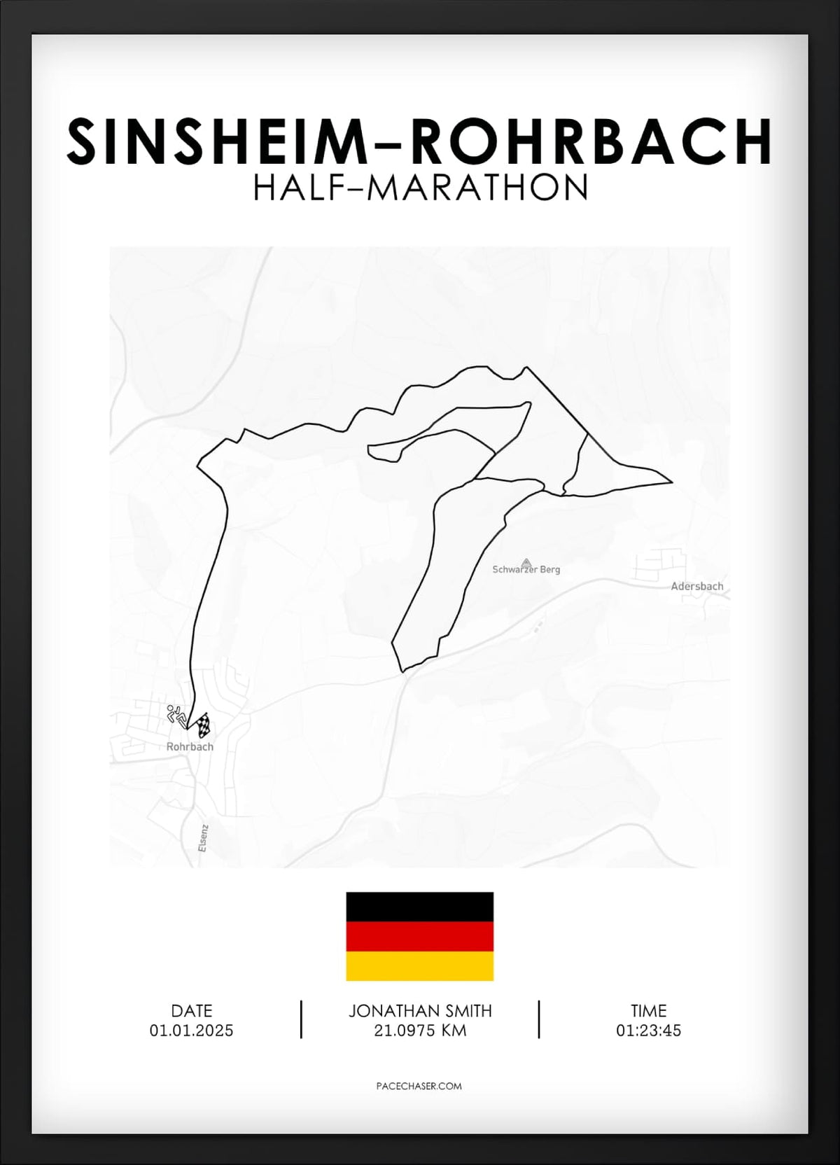 Sinsheim-Rohrbach (Marathon/ Halbmarathon / Der Klassiker / Einstiegslauf)