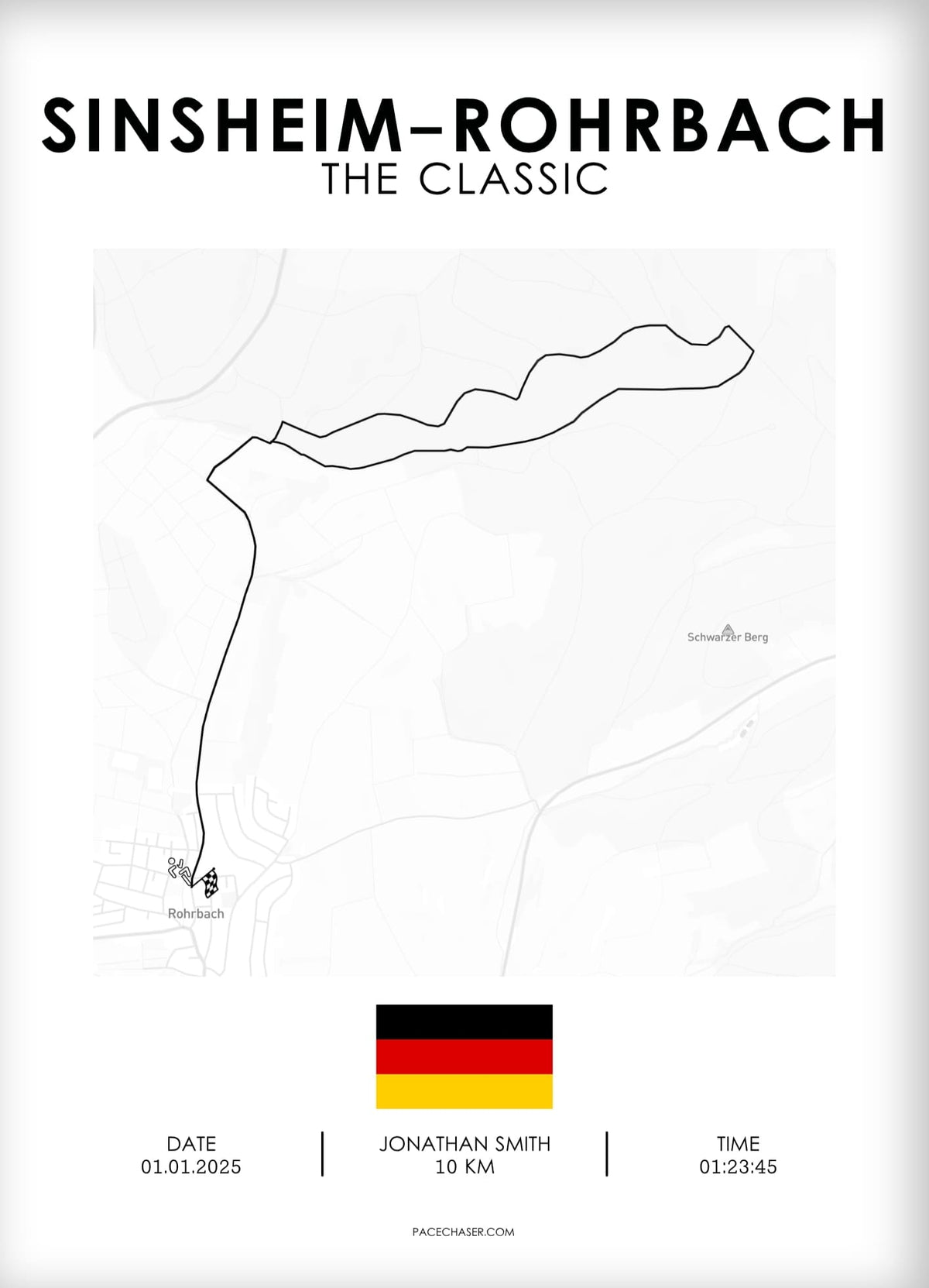 Sinsheim-Rohrbach (Marathon/ Halbmarathon / Der Klassiker / Einstiegslauf)