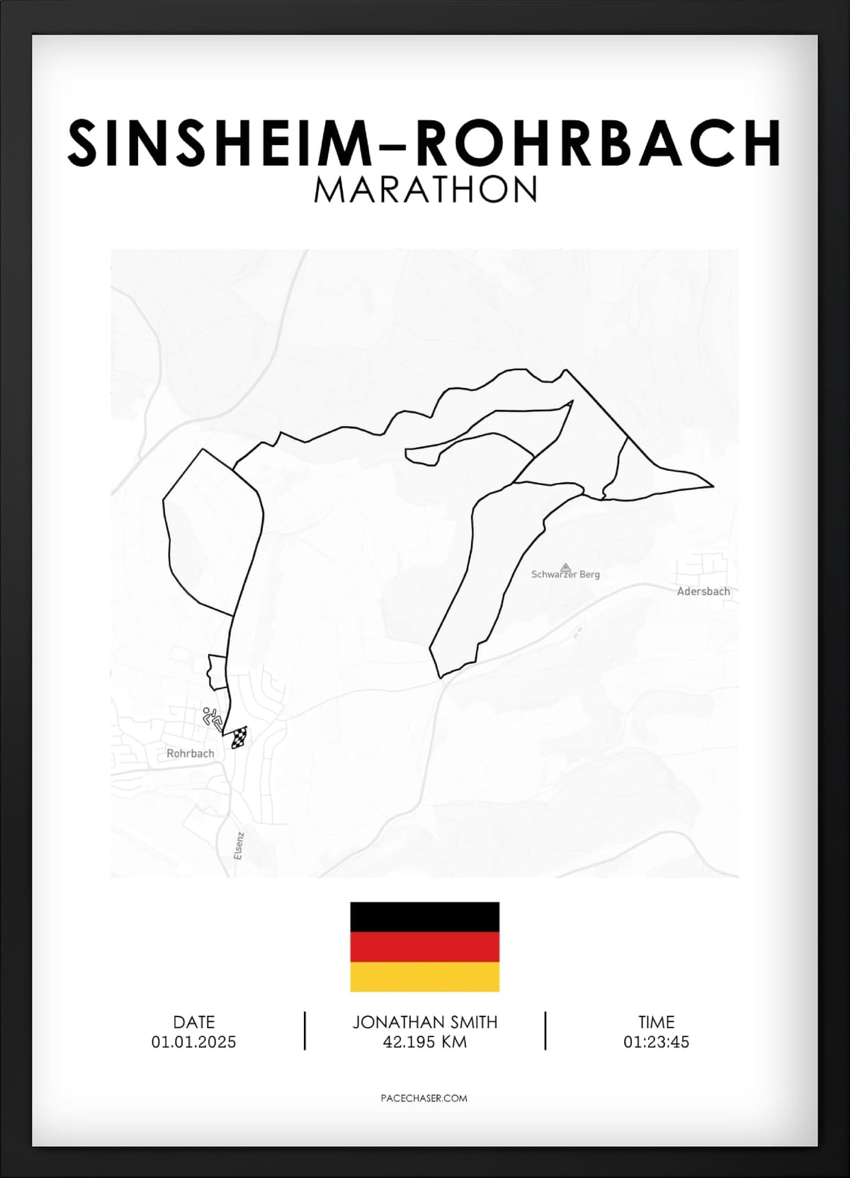 Sinsheim-Rohrbach (Marathon/ Halbmarathon / Der Klassiker / Einstiegslauf)