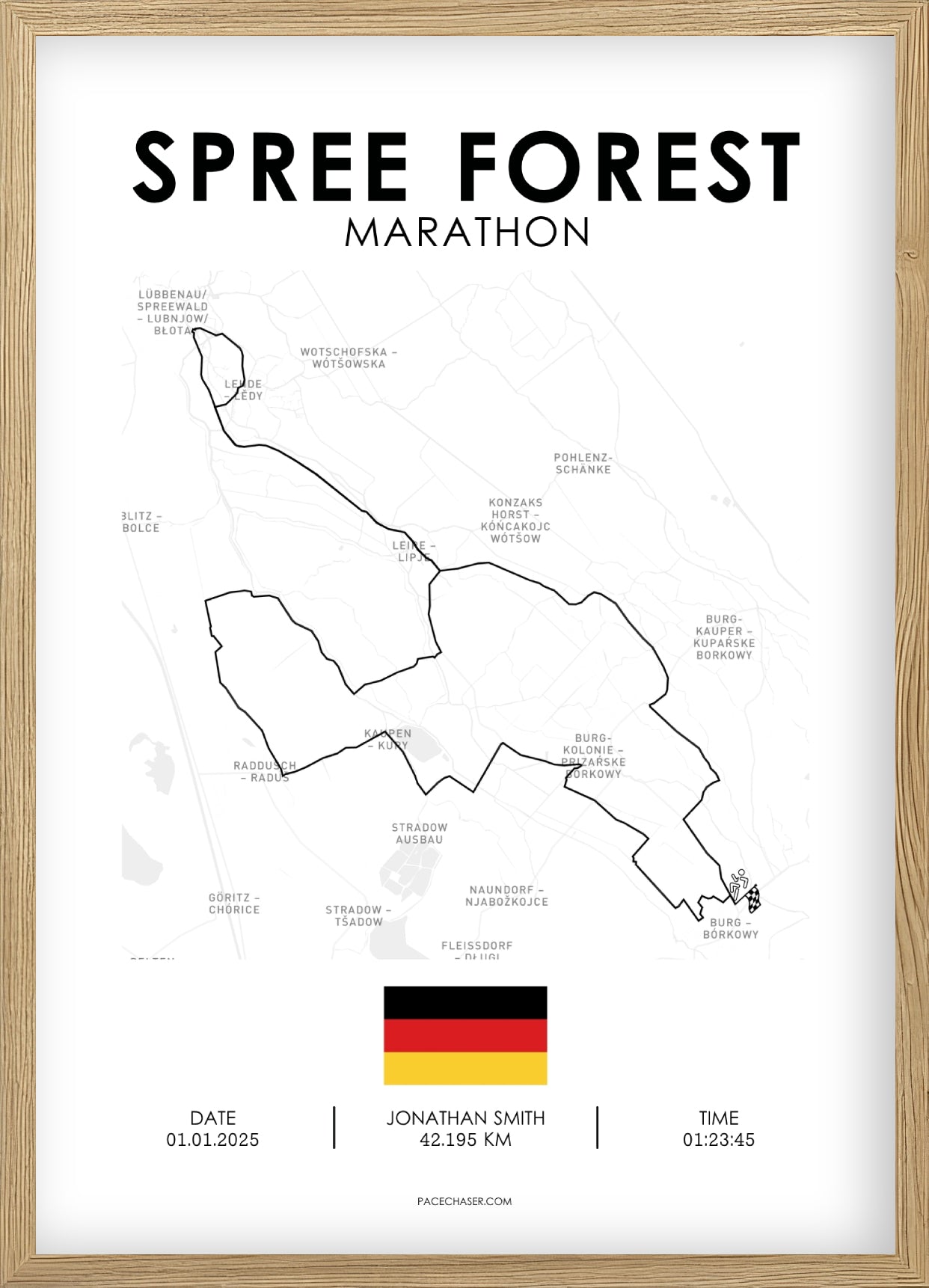 Marathon Spreewald Poster