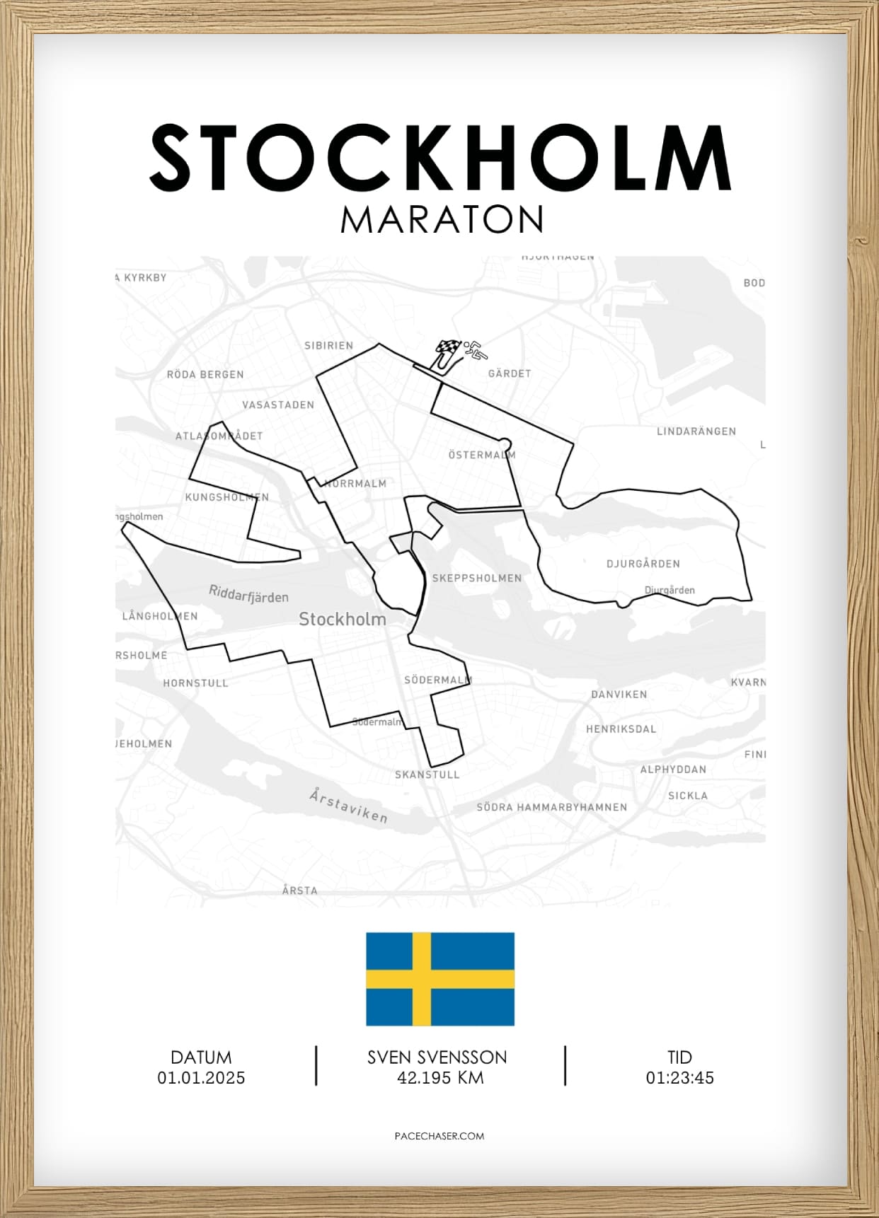 Marathon Stockholm Poster - ab 2026