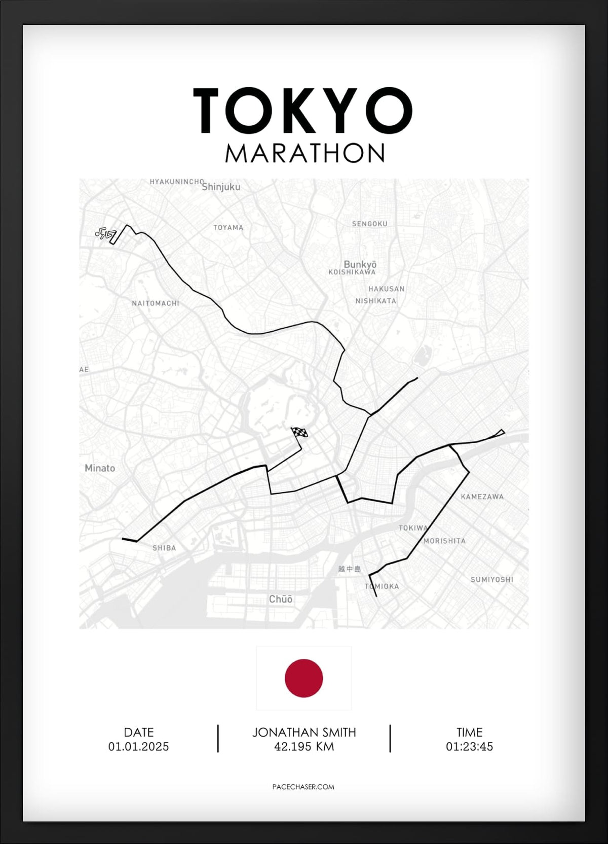 Marathon Tokio Poster