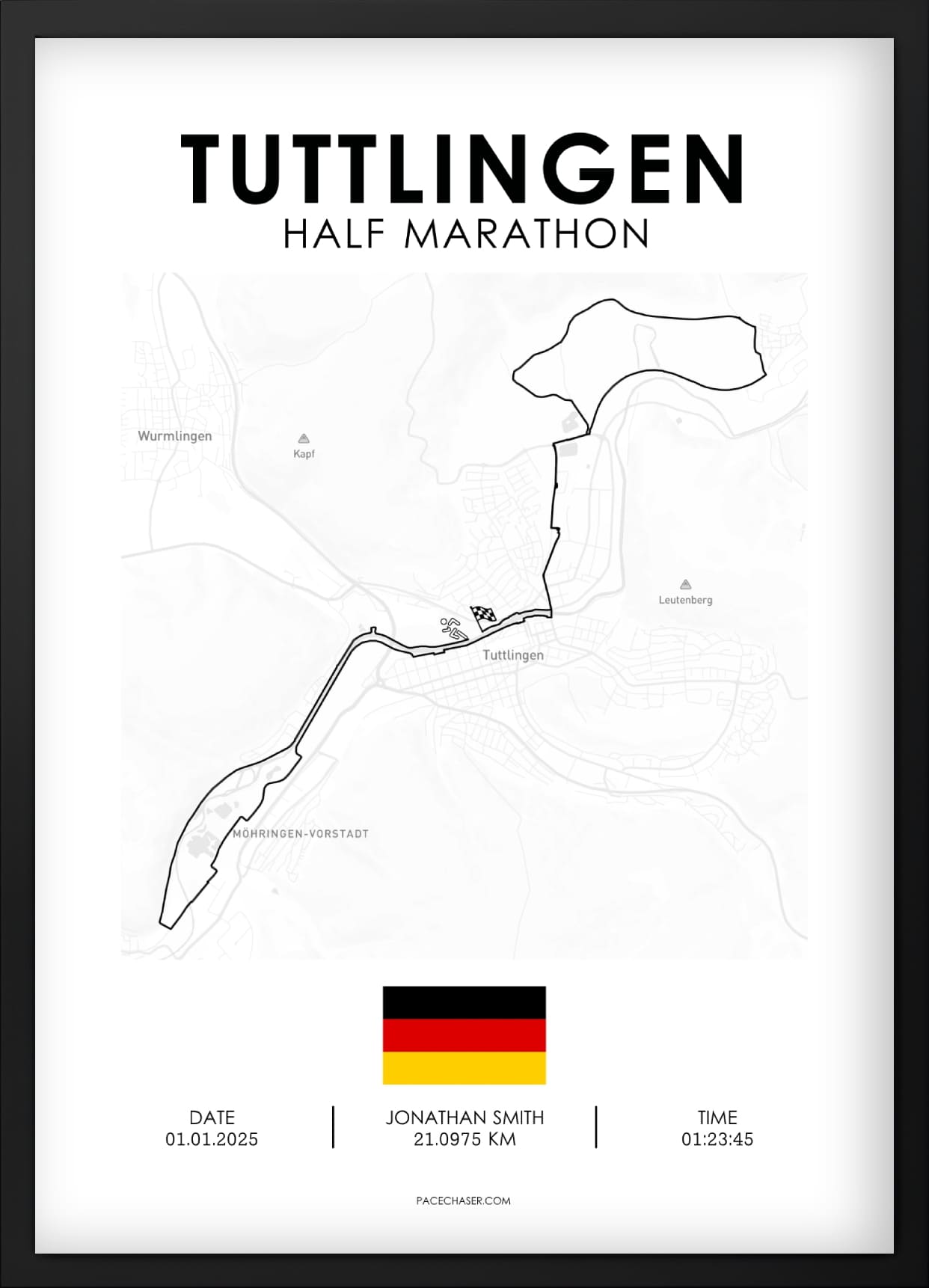 Halbmarathon Tuttlingen Poster