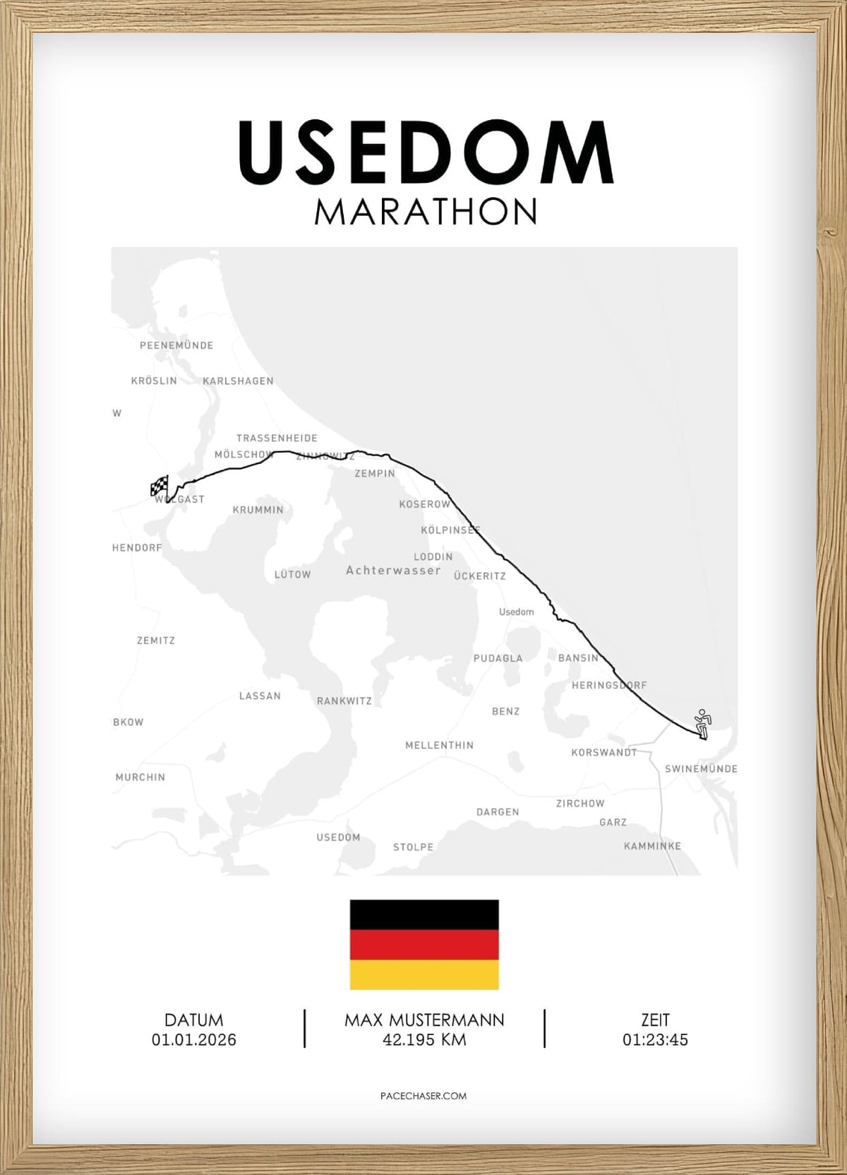 Marathon Usedom Poster