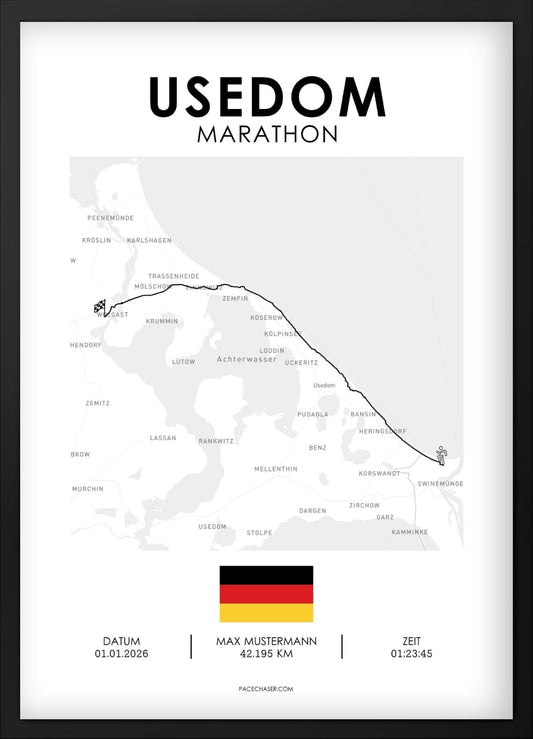 Marathon Usedom Poster