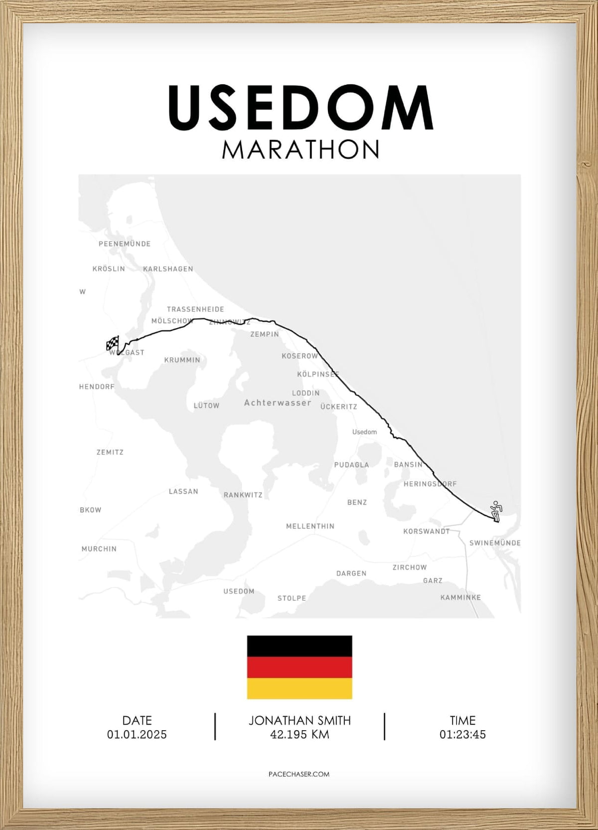 Marathon Usedom Poster