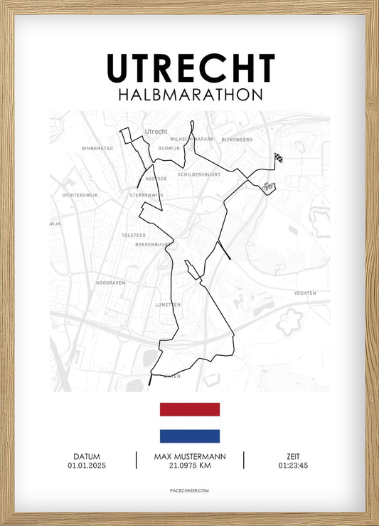 Halbmarathon Utrecht Poster