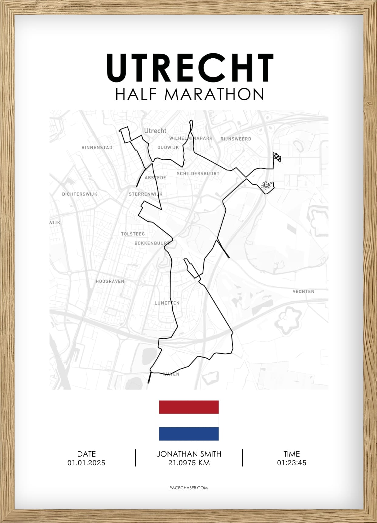 Halbmarathon Utrecht Poster