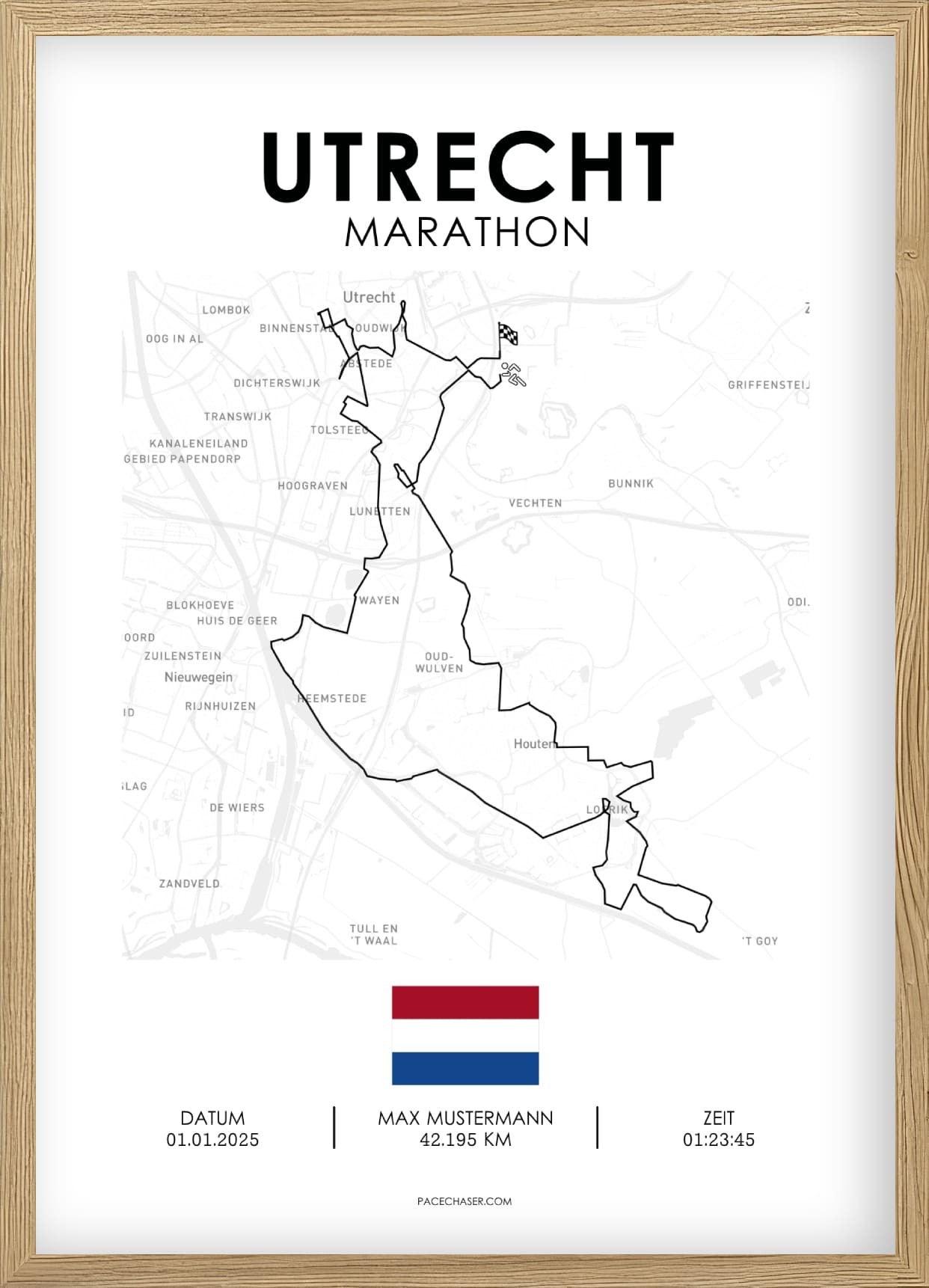 Marathon Utrecht Poster