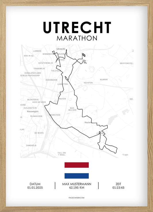 Marathon Utrecht Poster
