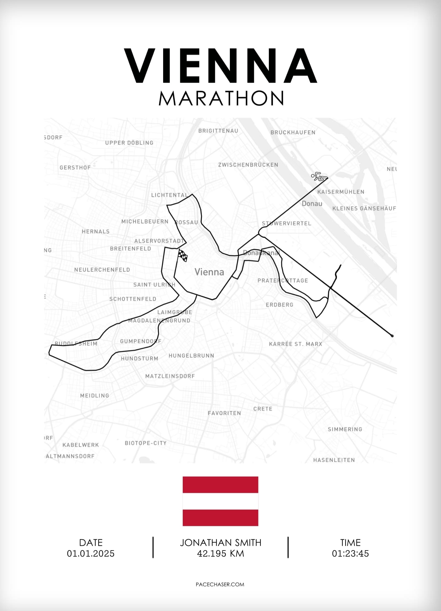 Marathon Wien Poster (bis 2024)