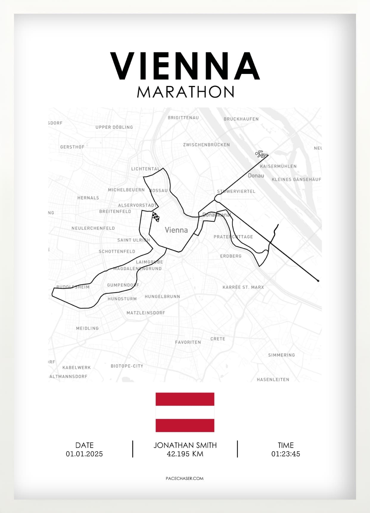 Marathon Wien Poster (bis 2024)