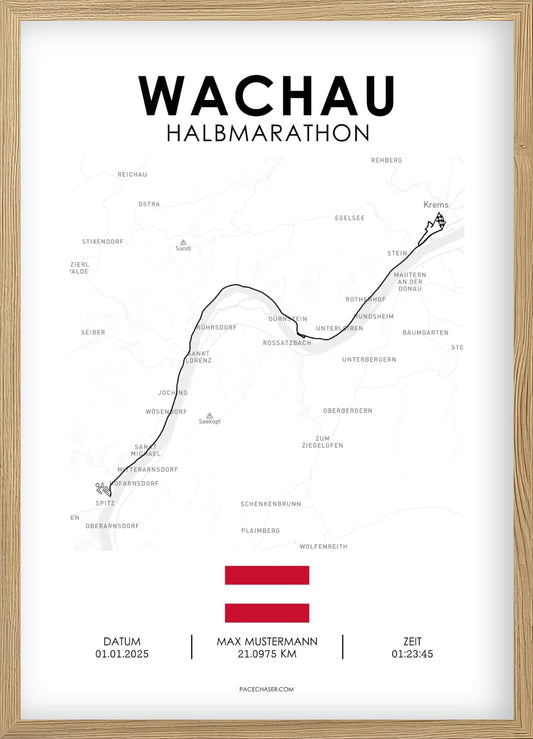 Halbmarathon Wachau Poster
