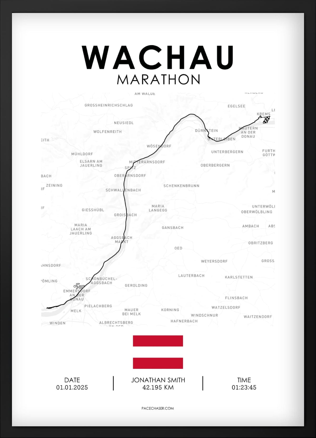 Marathon Wachau Poster