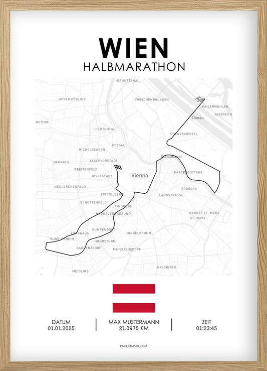Halbmarathon Wien Poster (bis 2024)
