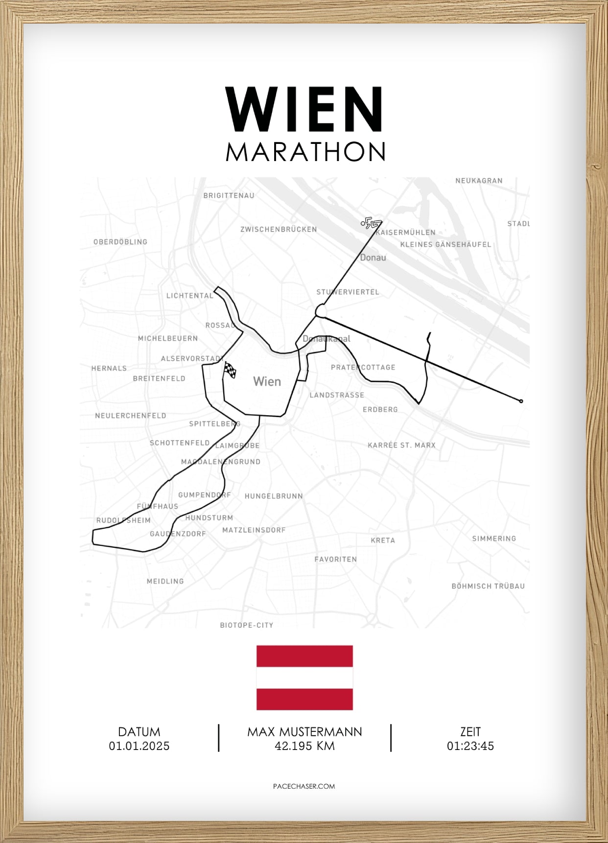 Marathon Wien Poster (ab 2025)